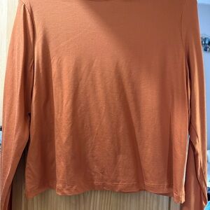 a new day Women's Rust Long Sleeve Tee